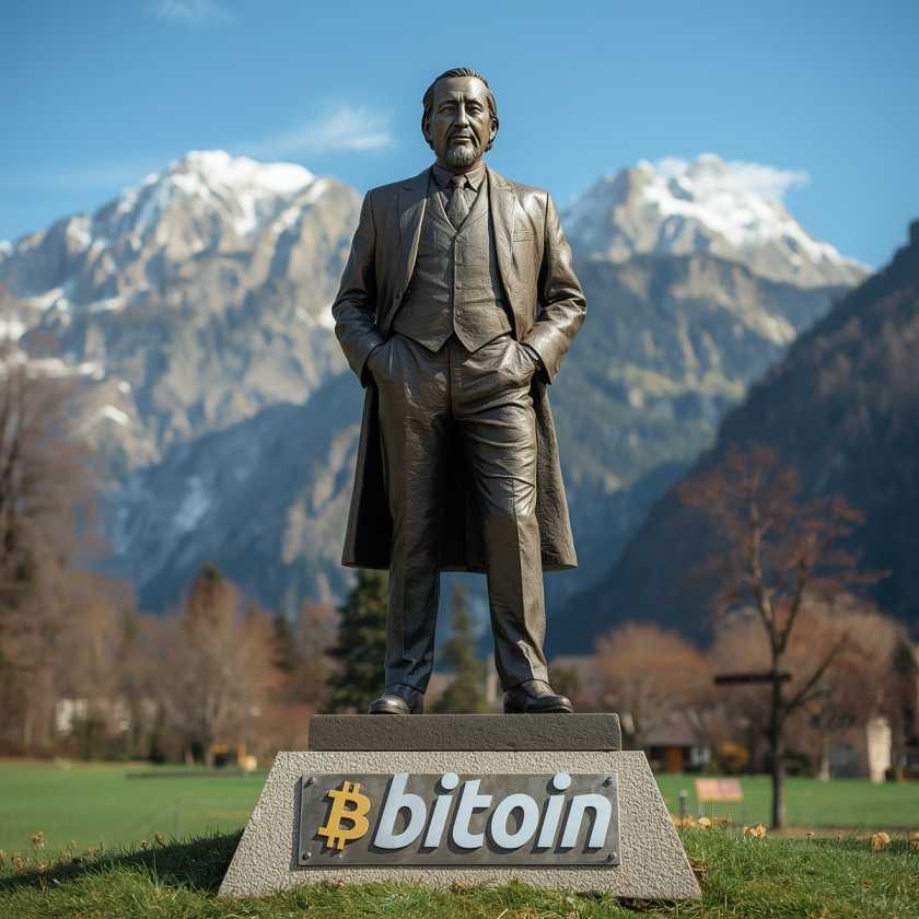 بازگردانی مجسمه ساتوشی ناکاموتو در سوئیس