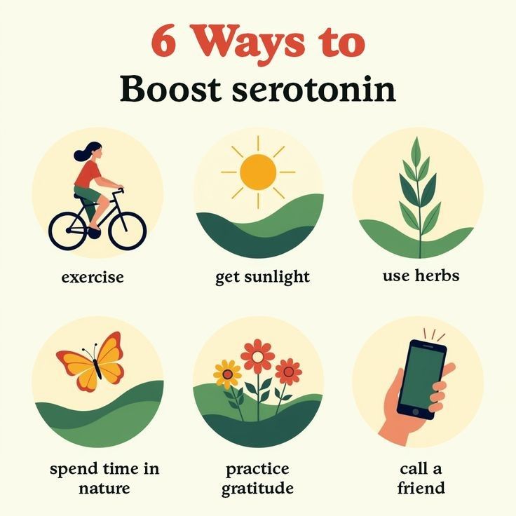 راه های افزایش سروتونین