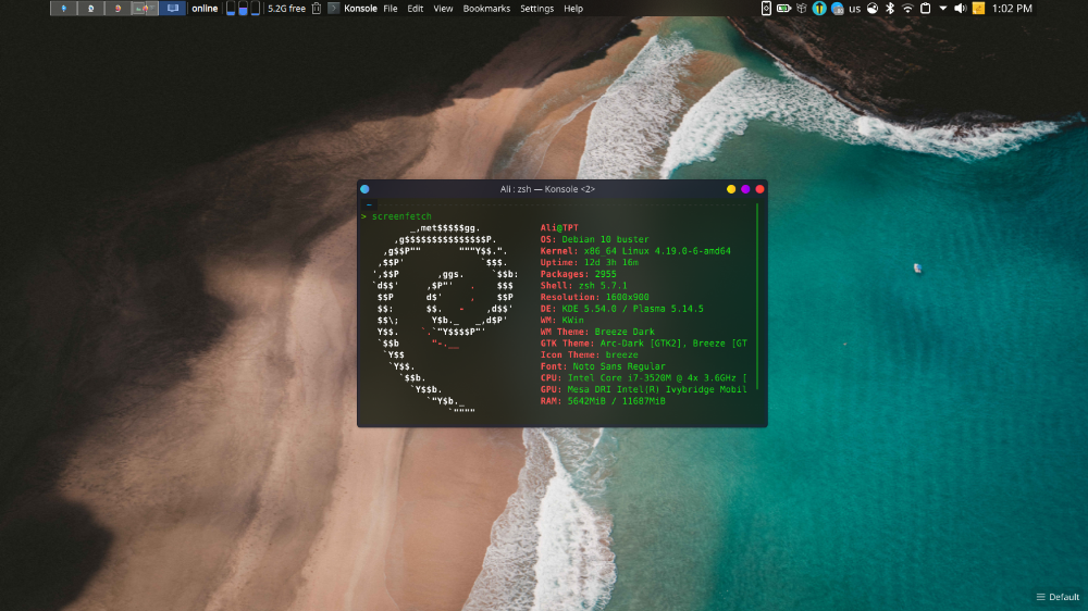 MX Linux + KDE