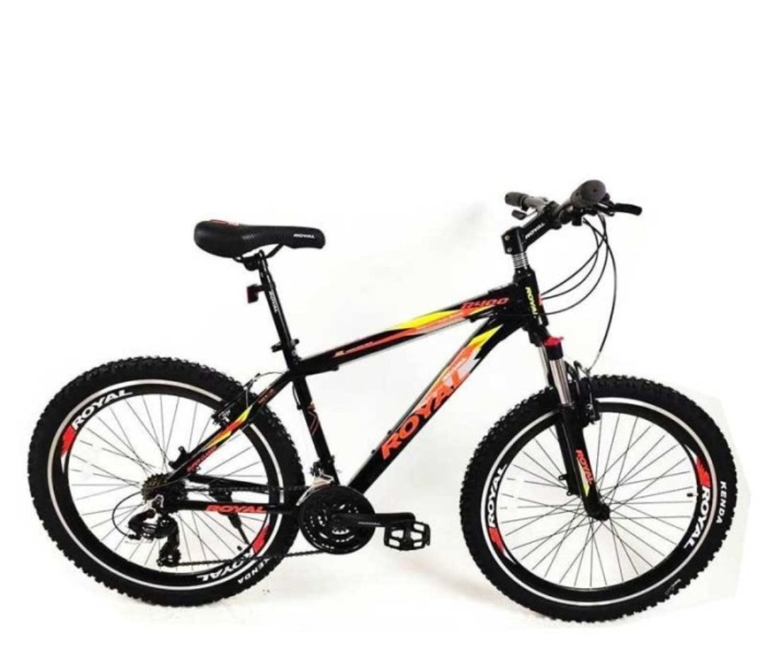 دوچرخه سایز 2636 مدل R400 26 36 حرفه ای دنده ای کمک فنر دار تمام آلومینیوم رینگ 5 سانت 5 قطعه شیمانو اصل تایر گل درشت مدل کندا صندلی ژله ای قابل تنظیم دوشاخه قفلی توپی ها یه تیکه میل تنه بلبرنگی چرخ عقب و جلو و صندلی آسان بازشو است