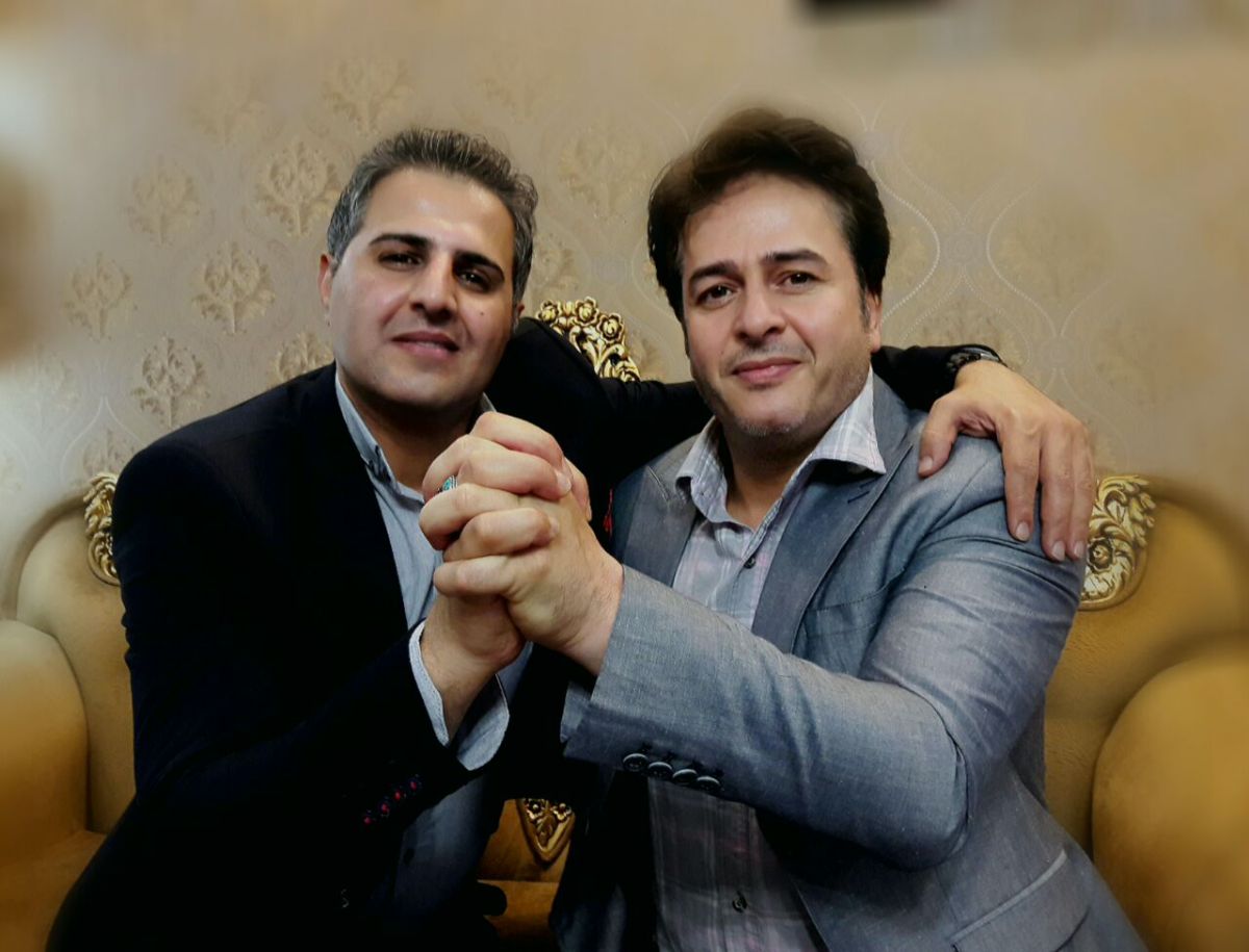 پویا شکوهی و امیر تاجیک عزیز گروه فرهنگی هنری پویا