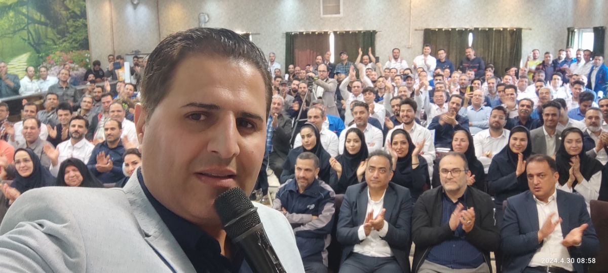 پویا شکوهی مراسم صنایع شیر ایران