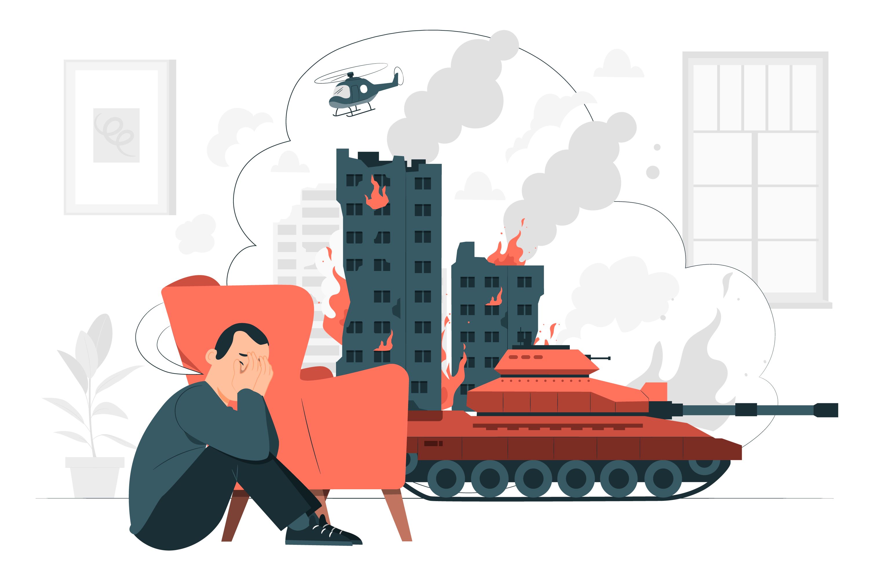 سلامت روان کارکنان بعد از جنگ