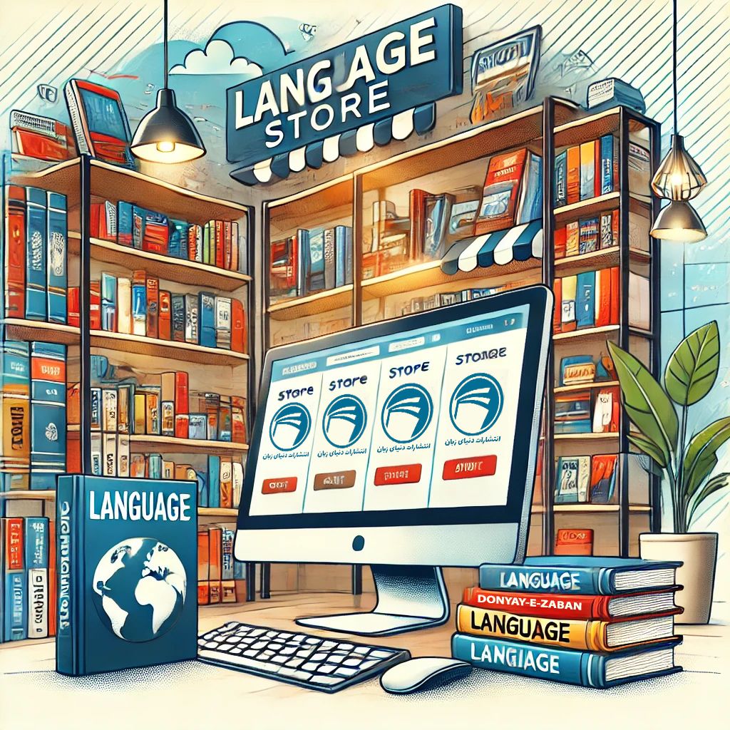 انتشارات و فروشگاه دنیای زبان