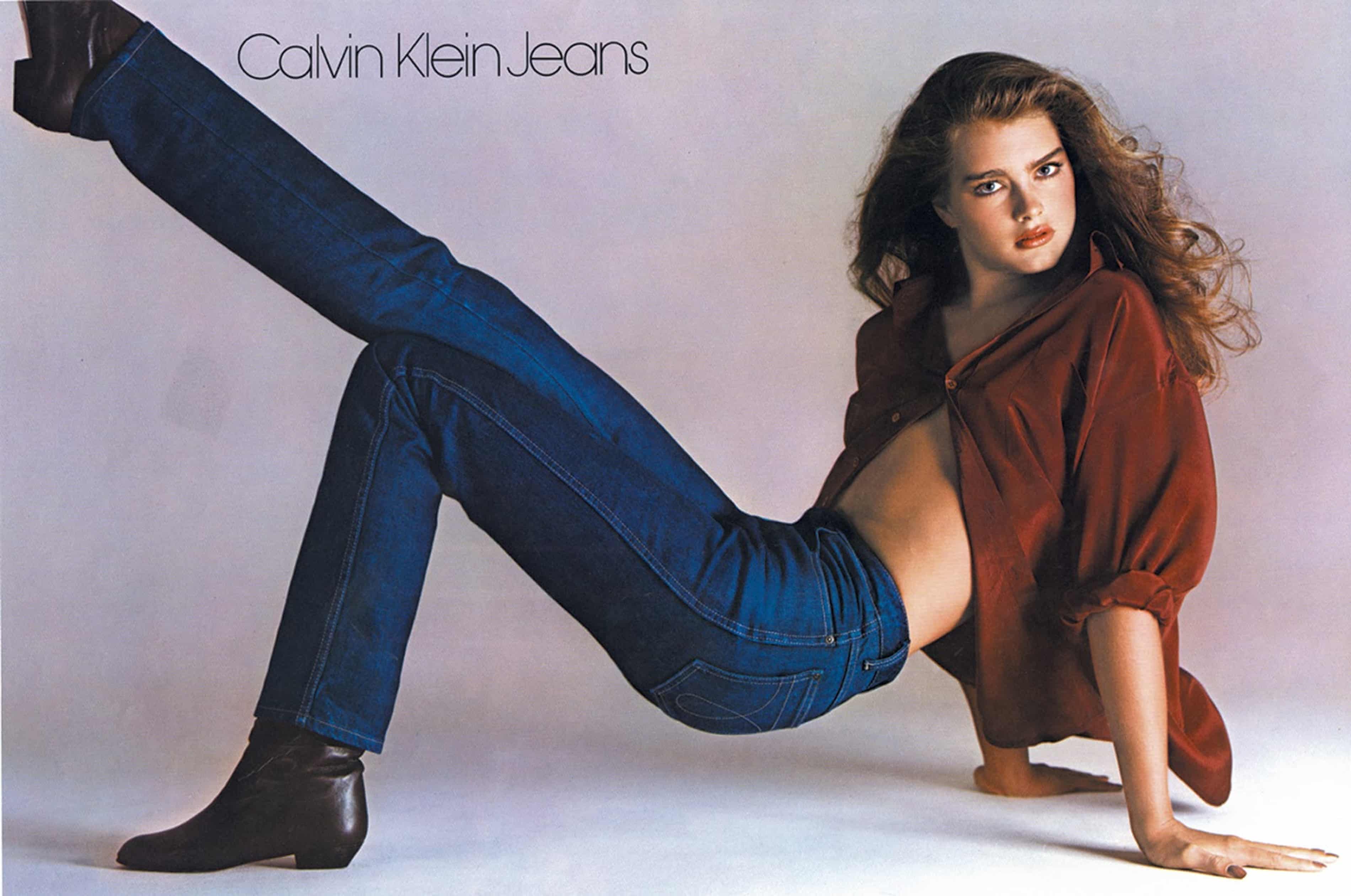 کمپین مورد اشاره Calvin Klein در دهه ۱۹۸۰