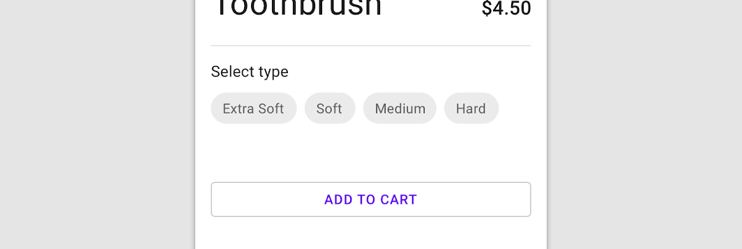 Outlined button