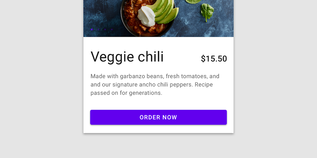 Contained button in a responsive layout grid