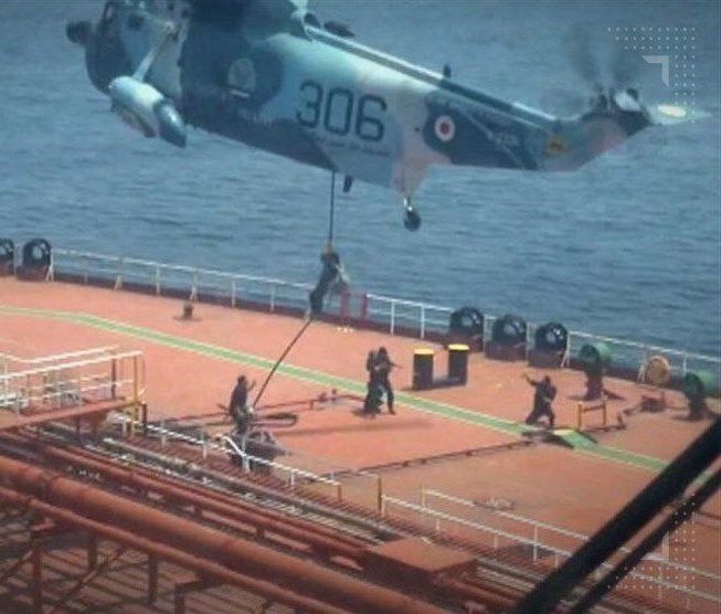 تنش های دریایی توقیف کشتی ها