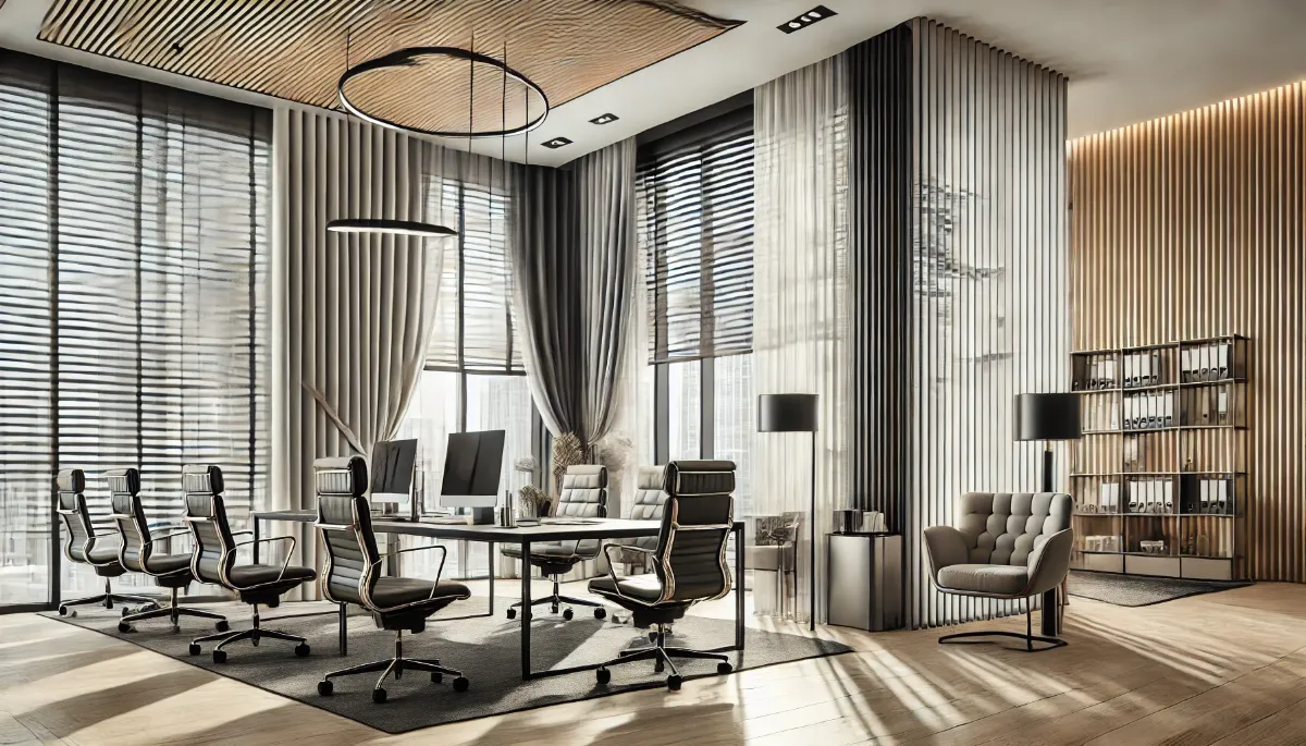 راهنمای جامع خرید انواع پرده اداری