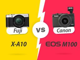 فوجی X-A10 در برابر Canon M100، چرا بخرید، چرا نخرید؟!