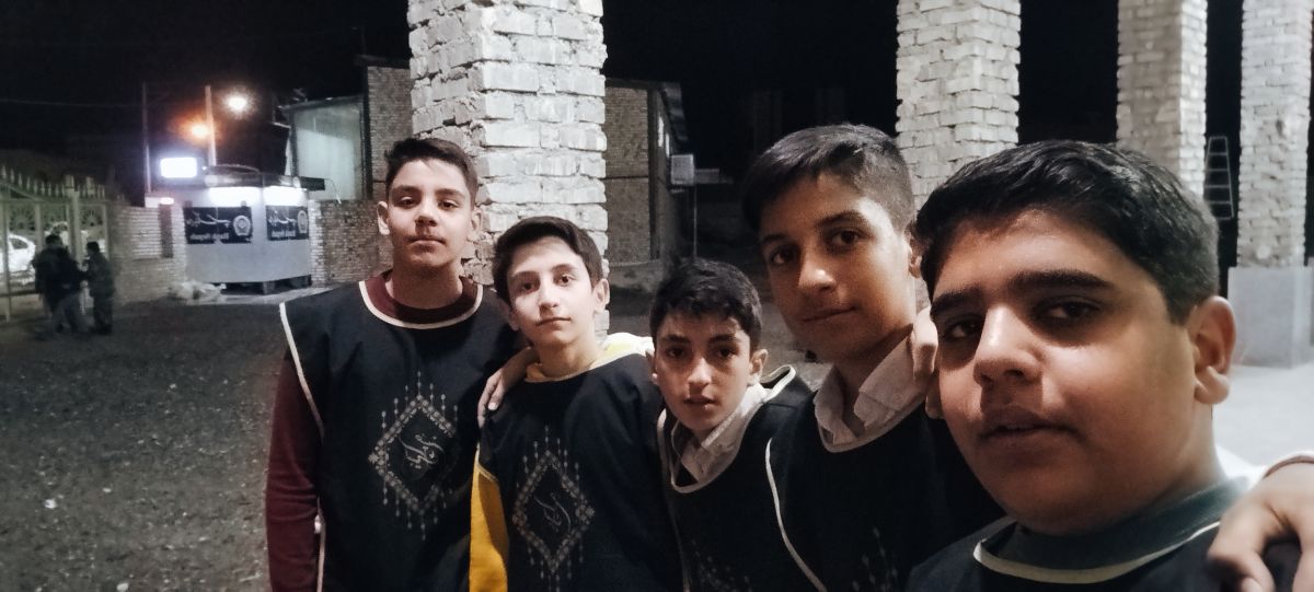گروه انتظامات به سرگروهی محمد سبحان قدیری مسجد امام زمان بیرجند