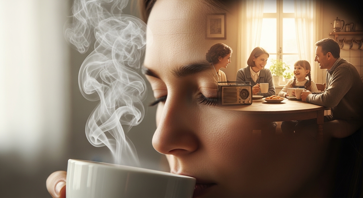 عطر قهوه یادآور خاطرات زیبا