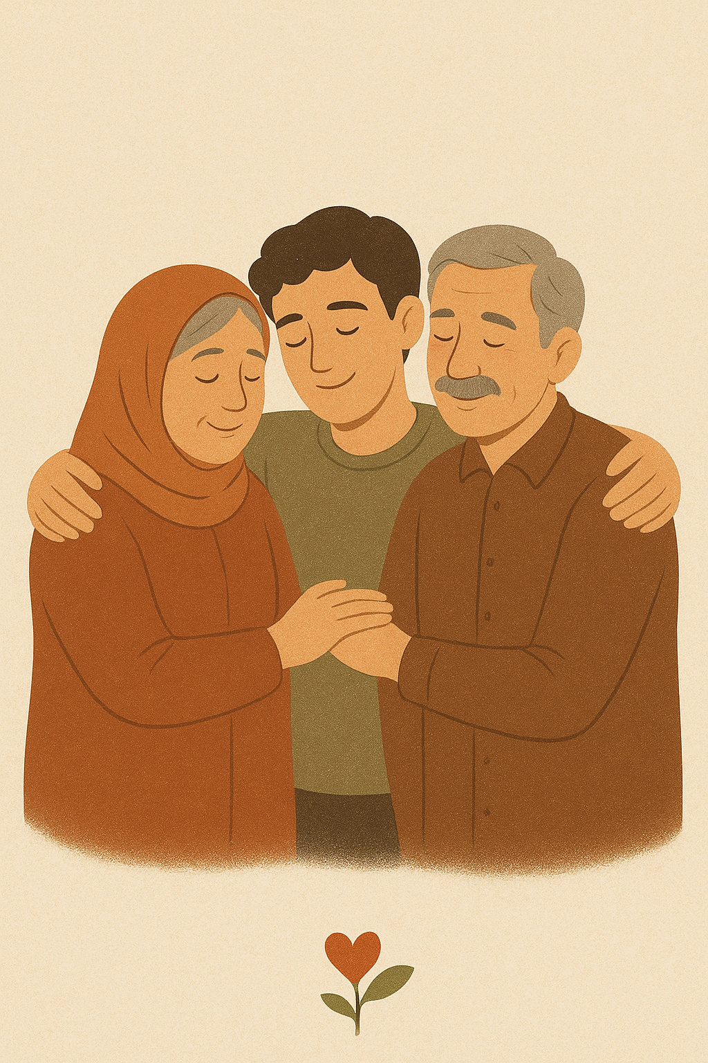 مراقب پدر و مادرت باش❤️🌱