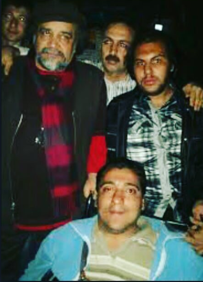 استادمالک  آریاپور  واستاد محمد رضا شریفی نیا