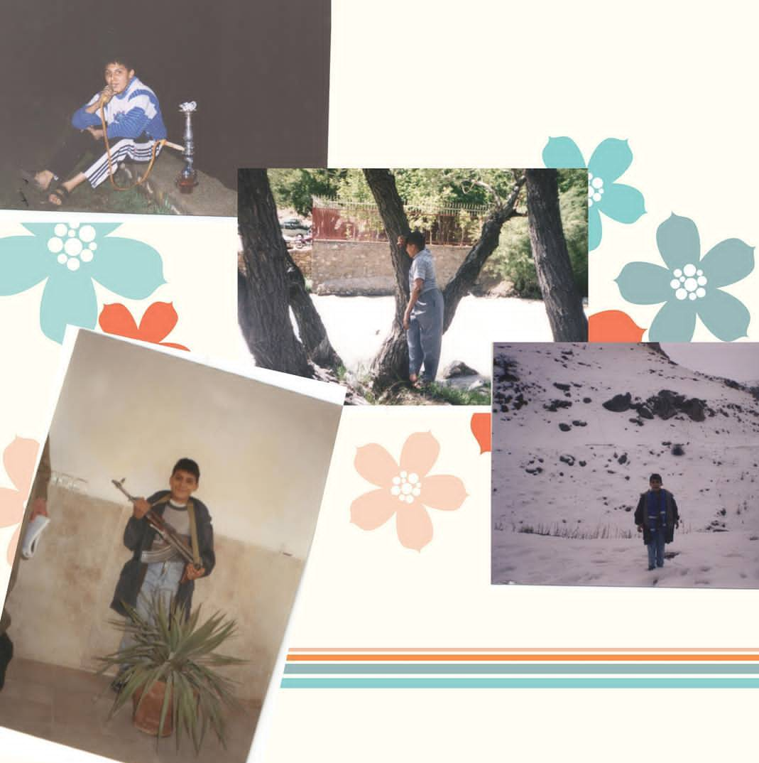 عکس های دوران کودکی مالک آریاپور