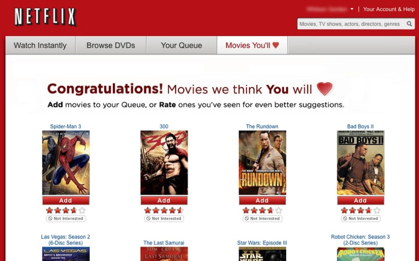 «جادوگر رتبهبندی»، بخشی از استراتژی صریح سلیقه، رتبهبندیهای زیادی را در اواخر دهه 2000 جمعآوری کرد.