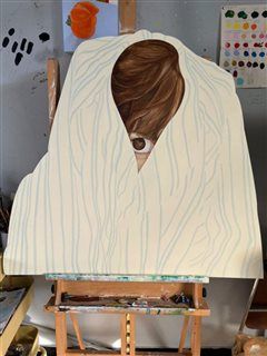 بخشی از آثار نمایشگاه