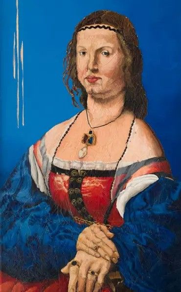 بخشی از آثار نمایشگاه