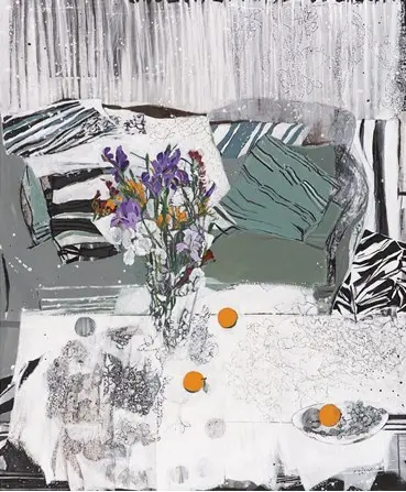 بخشی از آثار نمایشگاه (از سایت درز)