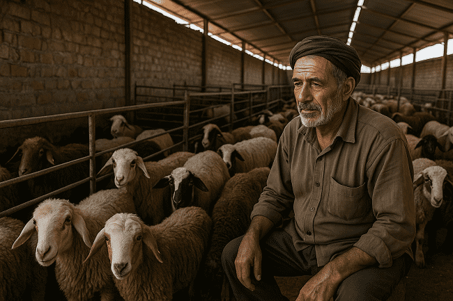 قیمت گوسفند زنده