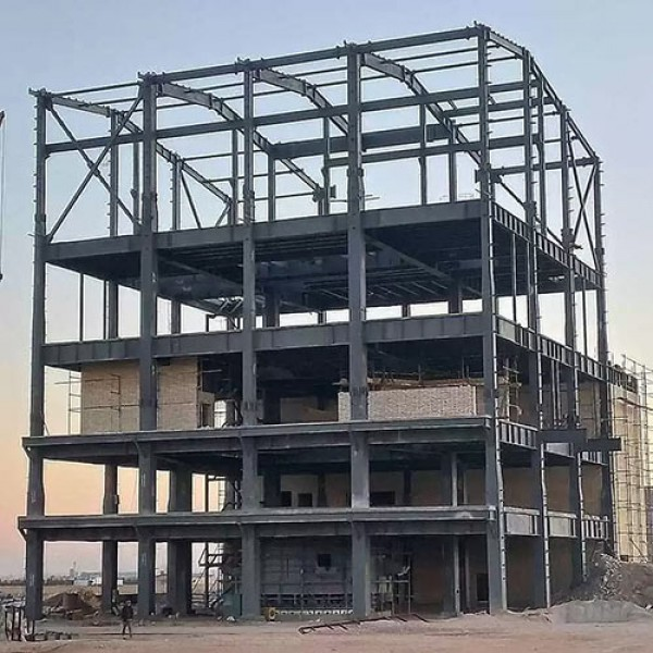 اجرای ساختمان اسکلت فلزی