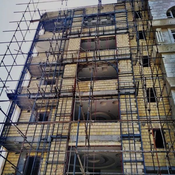 شاسی کشی نمای ساختمان