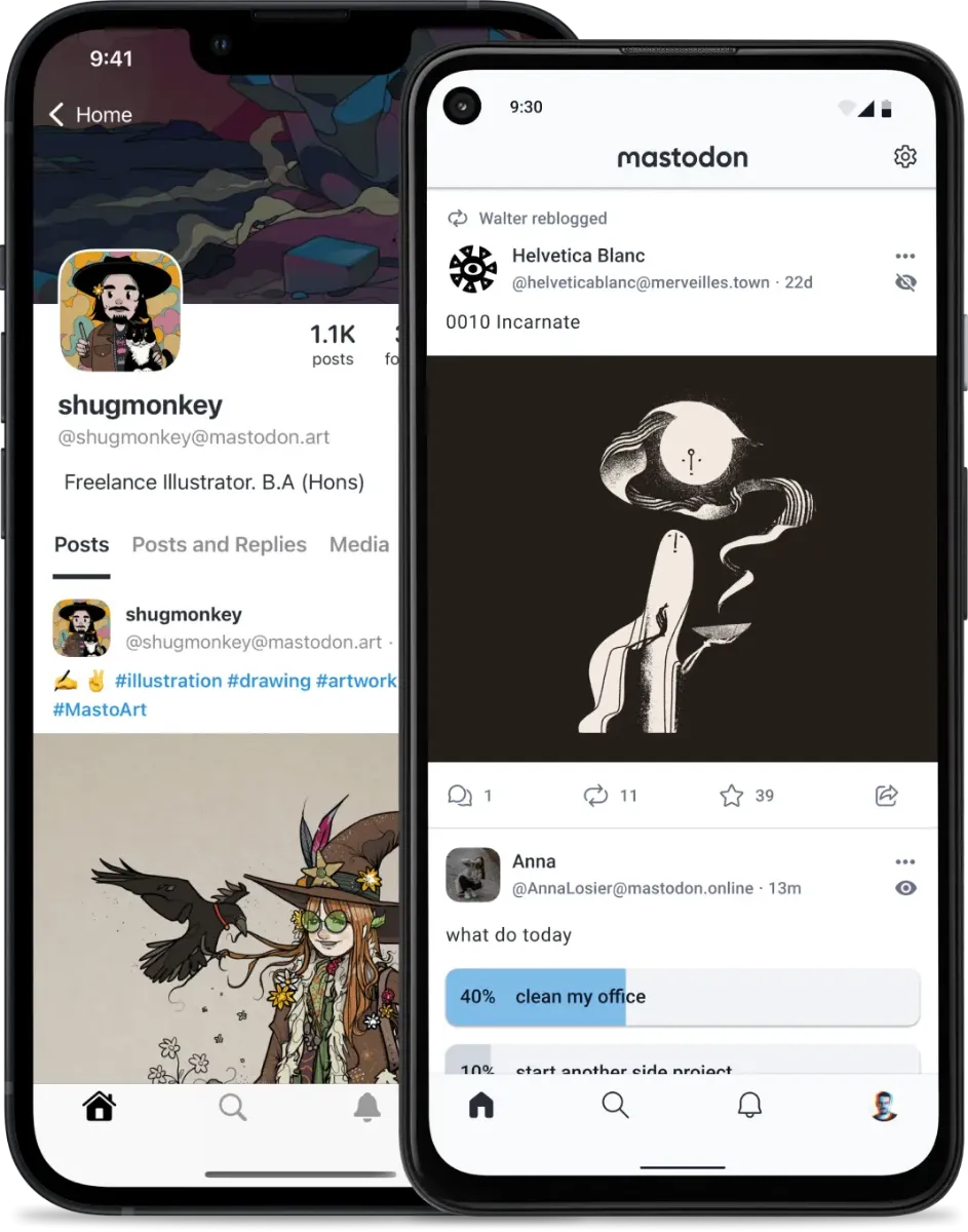 برنامه mastodon جایگزین توییتر