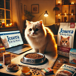 داستان میلو، گربه‌ی حساس و غذای اصل جوسرا 😺💕