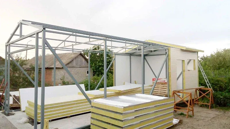 ساندویچ پانل پشم شیشه