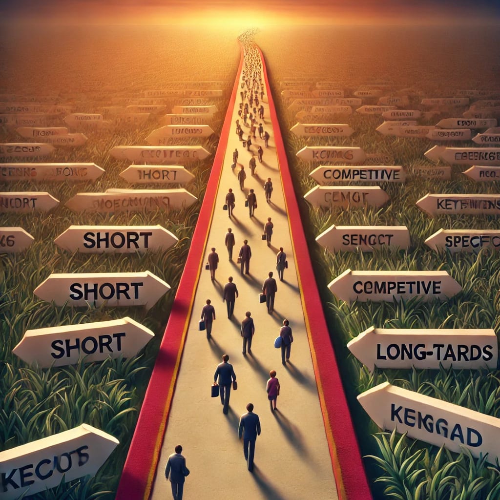 کلمات کلیدی طولانی (Long Tail Keywords)