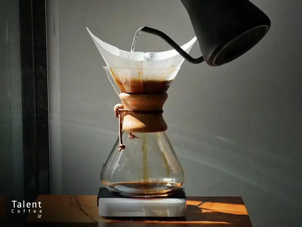 اضافه کردن آب جوش