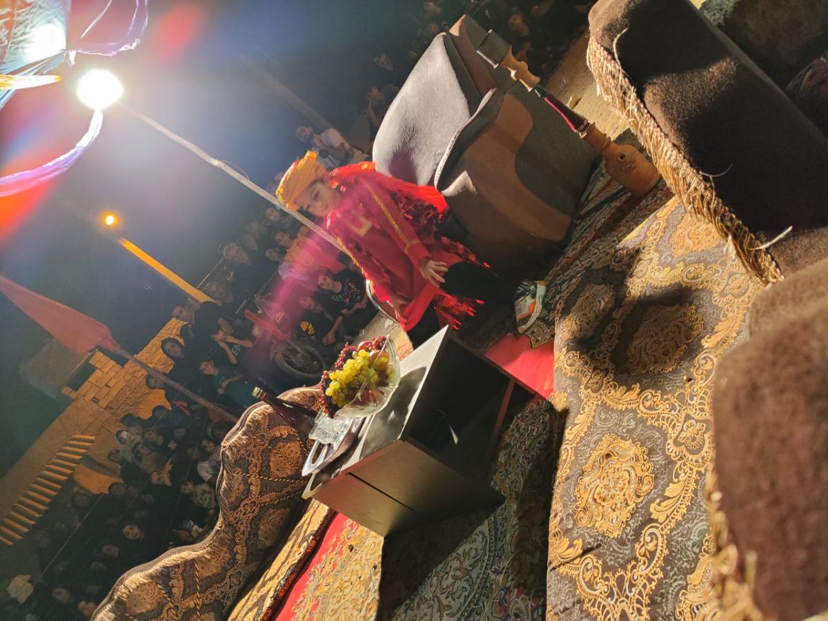 بازیگر خردسال یزدان زمانی تعزیه شهر سعدآباد 