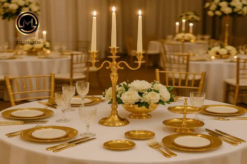 کرایه ظروف لوکس و هتلی تا ظرفیت 10000 نفر