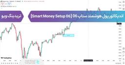 اضافه کردن اندیکاتور پول هوشمند ستاپ 06 (Smart Money Setup 06 ) در تریدینگ‌ویو