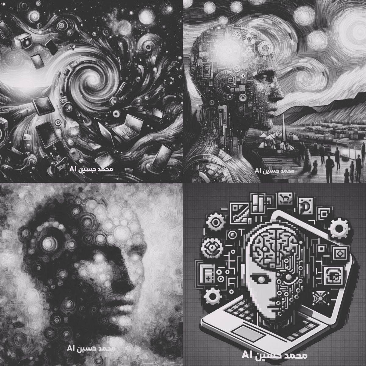 تصاویر ساخته شده با هوش مصنوعی 