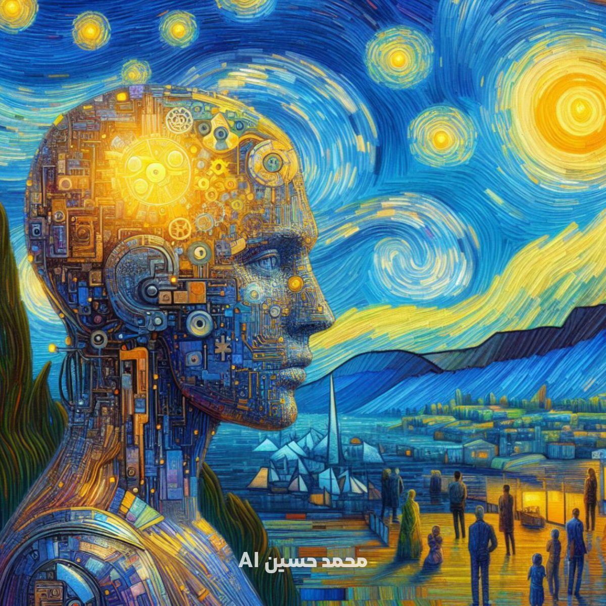 تصویر ساخته شده باهوش مصنوعی 