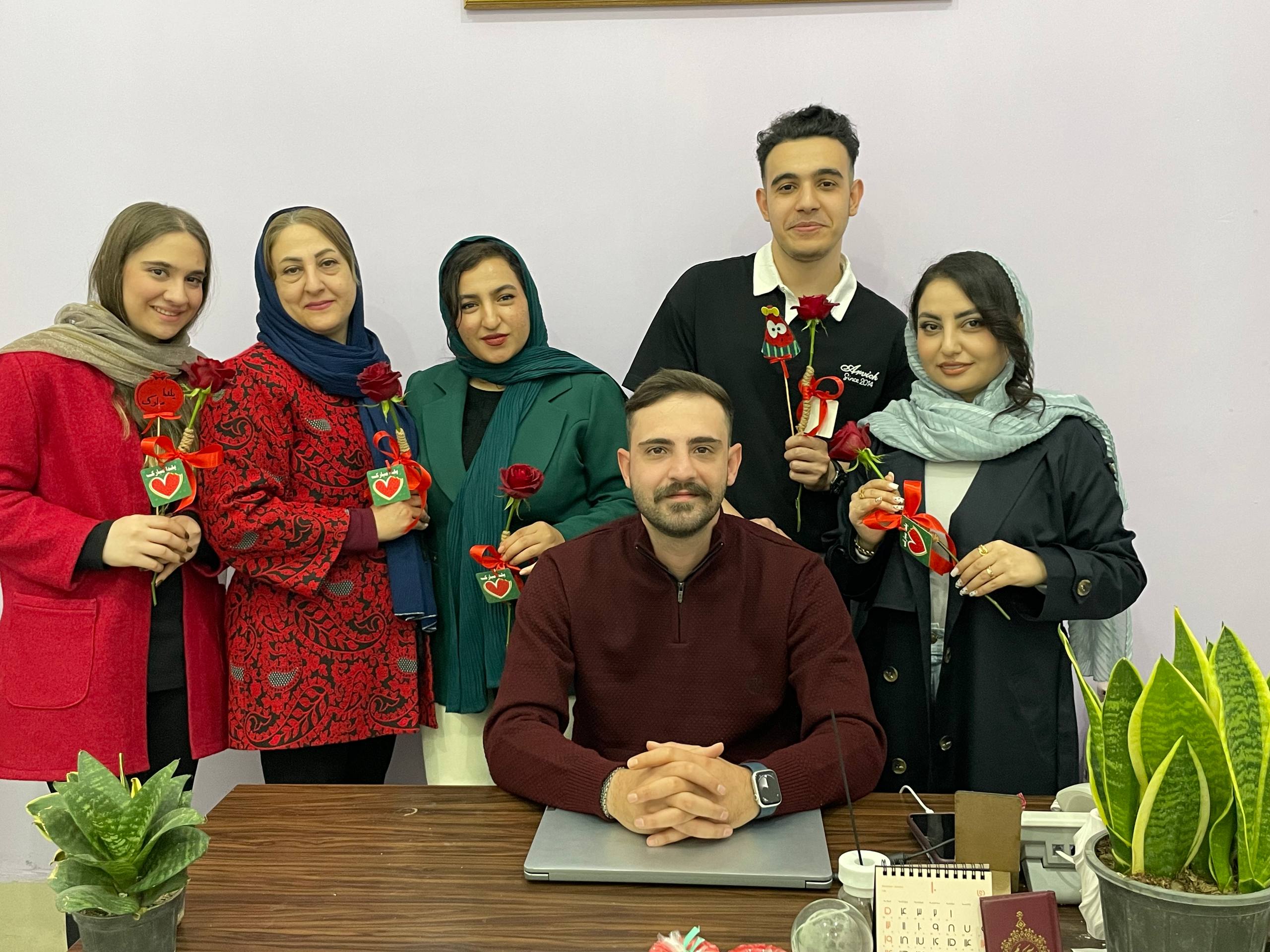 جشن یلدا در شرکت وب چینو