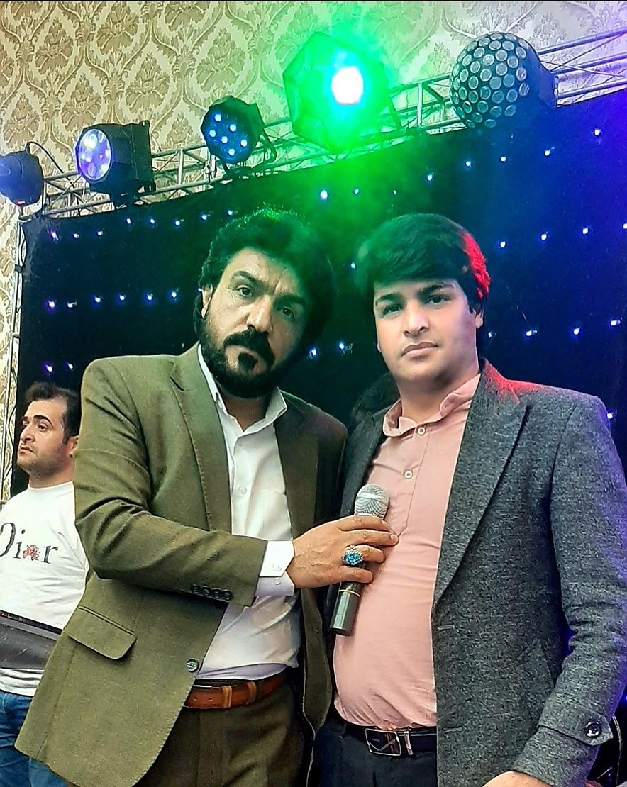 امین_یوسفی و حجت محبوب خواننده کرمانج خوش صدا استاد یوسفی عکس هنرمندان شهر قوچان 