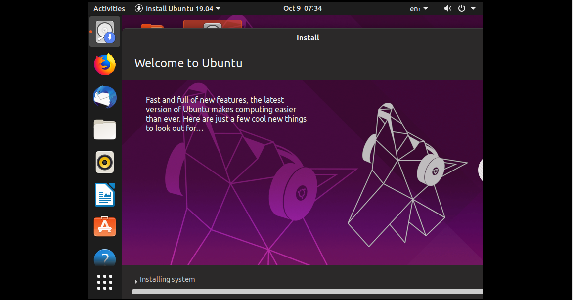 Welcome to Ubuntu