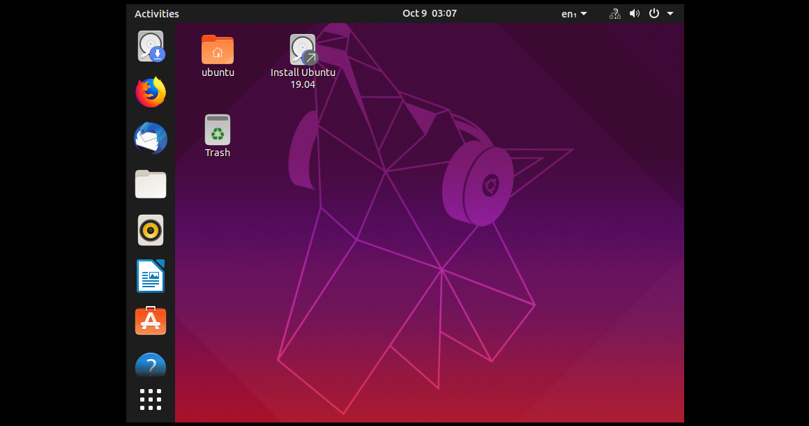 Install Ubuntu 19.04