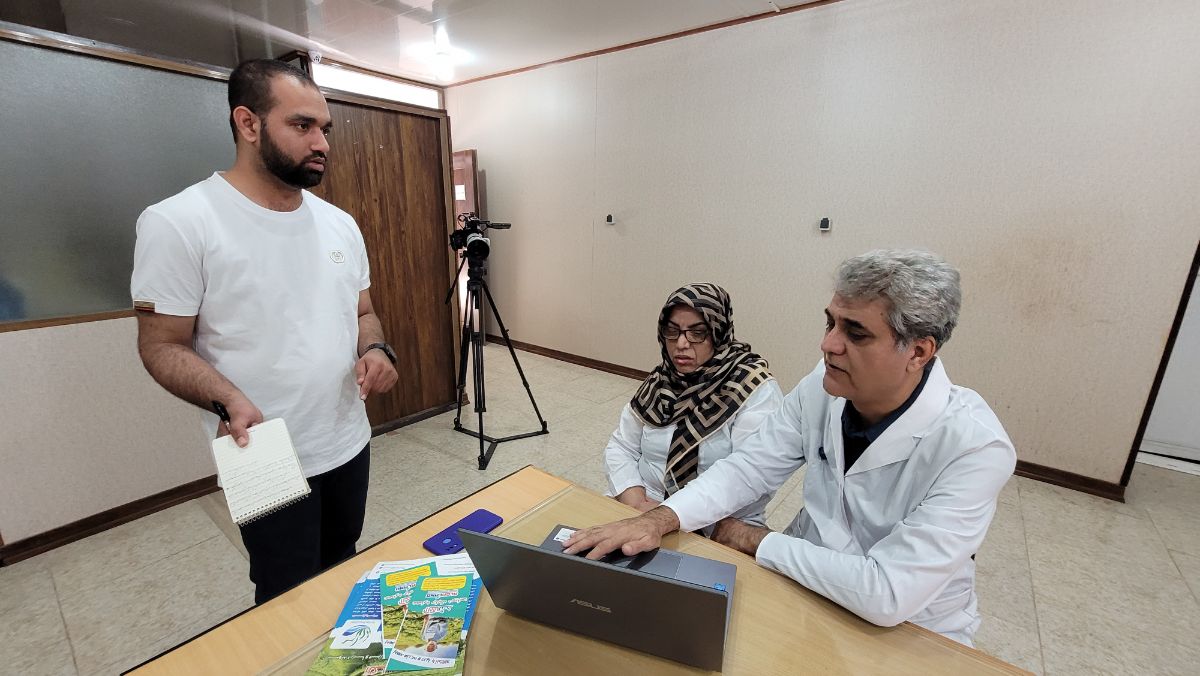 مجید حاجبی کارگردان مستند از دریا تا مزرعه 