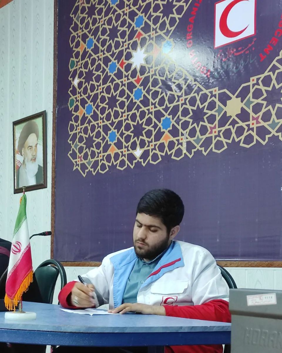 حسین کلبادی نژاد | دبیرکانون طلاب جمعیت هلال احمر گلستان