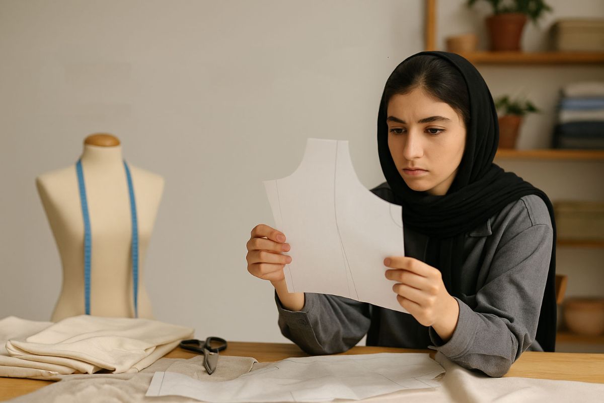 درک سهبعدی در خیاطی