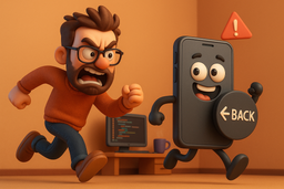 جنگ من و Unity با اندروید بر سر یک دکمه کوچک!