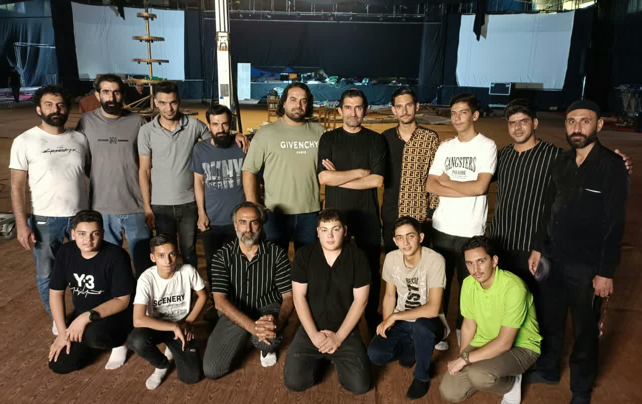 پشت صحنه نمایش عاشورائیان