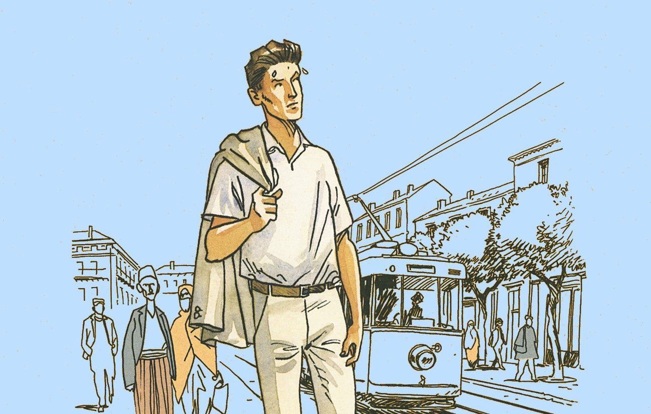 از جلد کتاب بیگانه به زبان اصلی