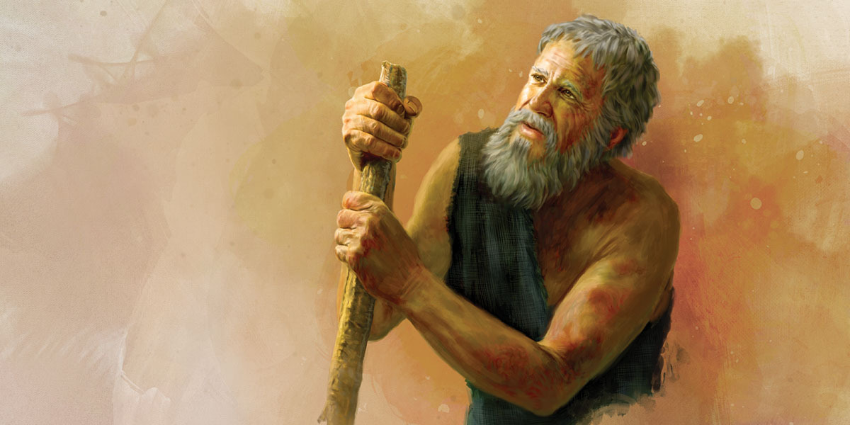 تصویری از ایوبِ داستان روت