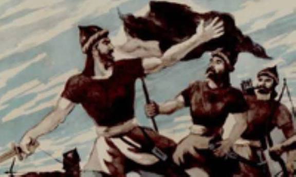 در این تصویر میبینیم که لباس های ارتش و پرچم ابومسلم خراسانی سیاه رنگ بوده است