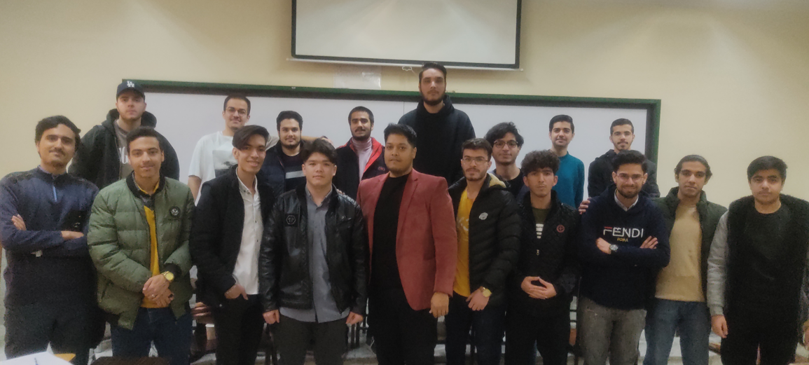 جمعی از دانشجویان دکتر ایمان باقری