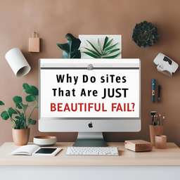 چرا سایت‌هایی که فقط زیبا هستند، شکست می‌خورند؟